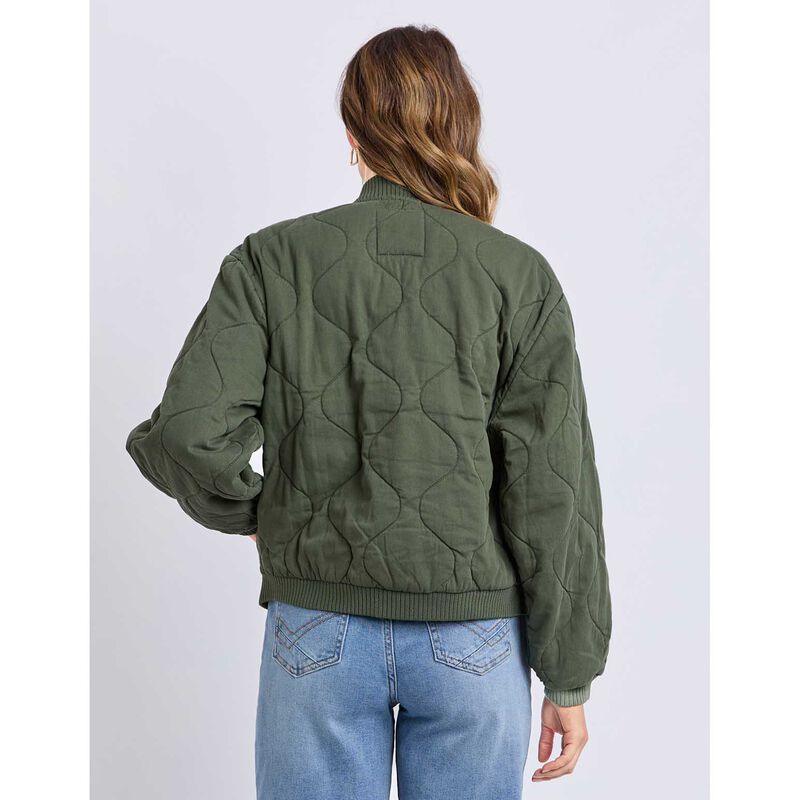 ELM Jean Bomber Jacket image number 1
